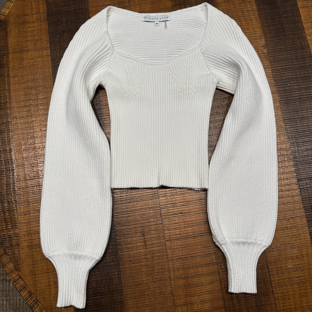 Knit Cropped Sweater